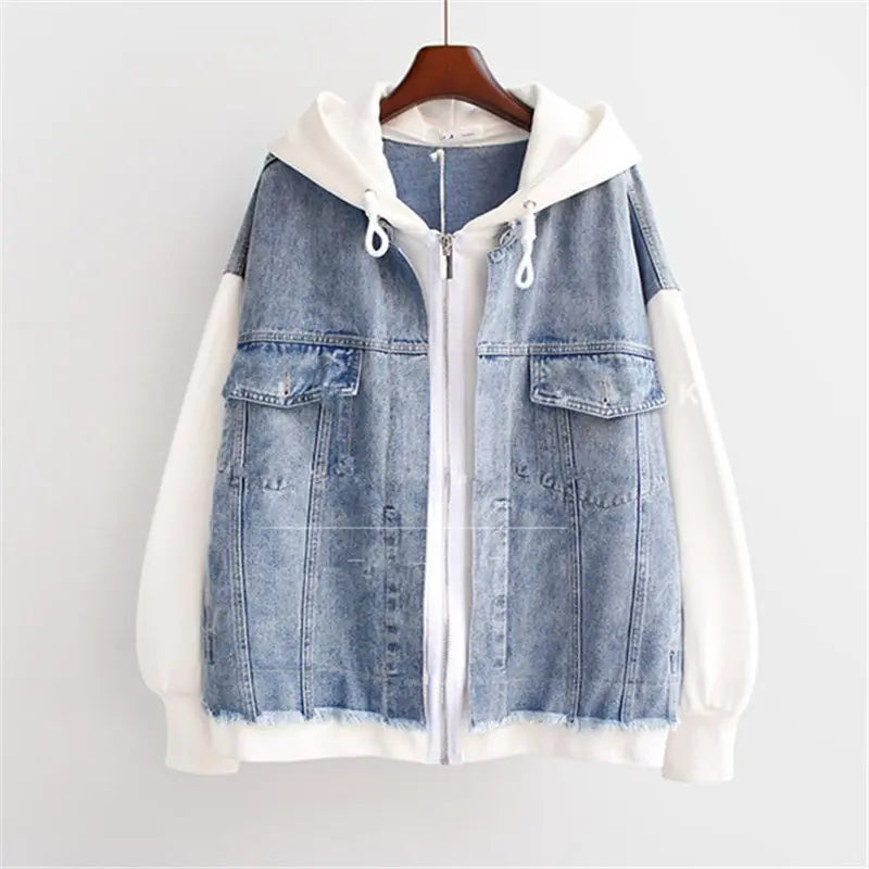 Eloise | Denim Jacket with Hoodie