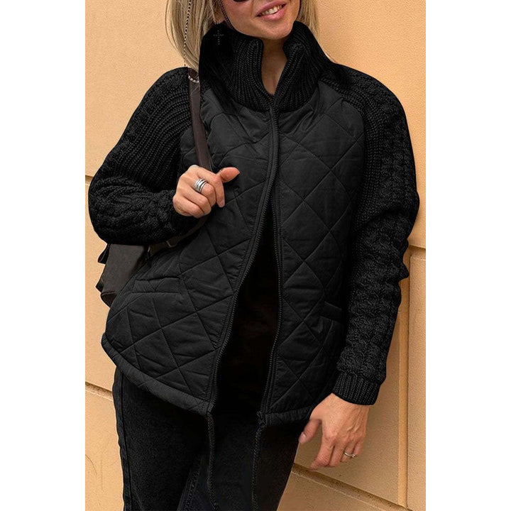 Quinn - Quilted Warm Hybrid Jacket