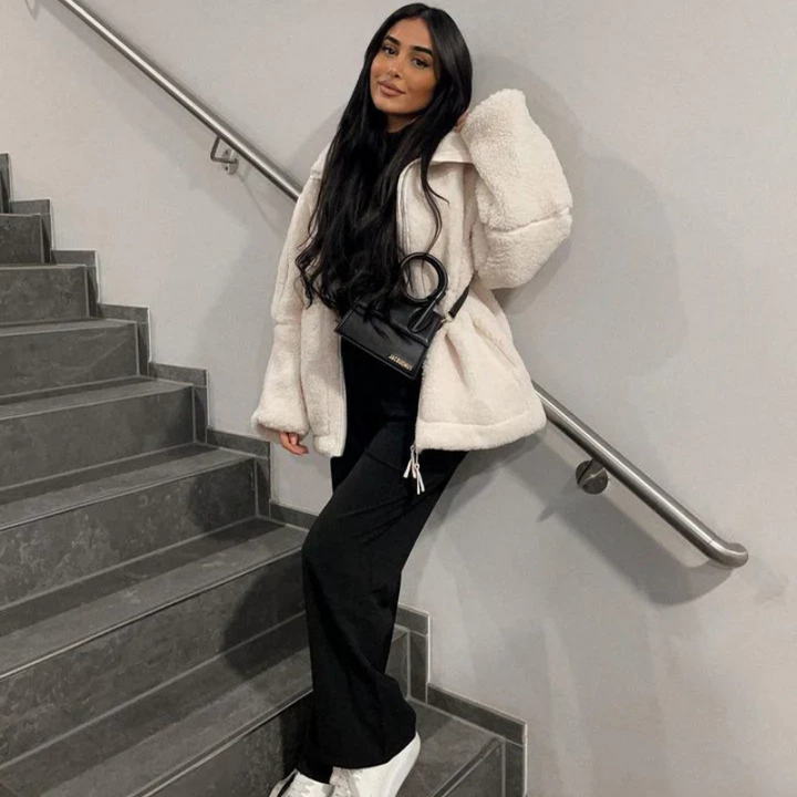 Milava™ | Soft Teddy Jacket