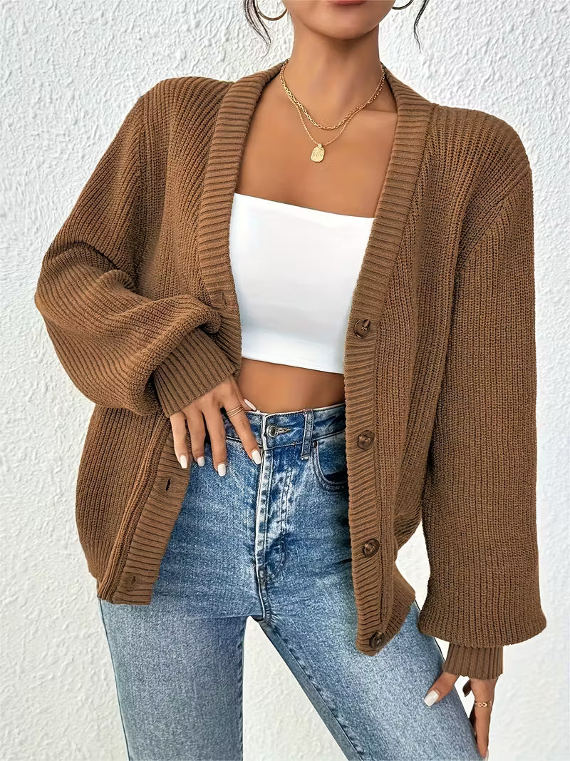 Eleanor™| Cozy Knit Button Cardigan