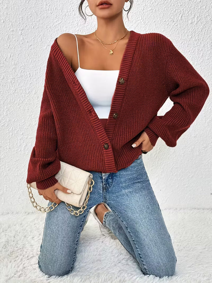 Eleanor™| Cozy Knit Button Cardigan