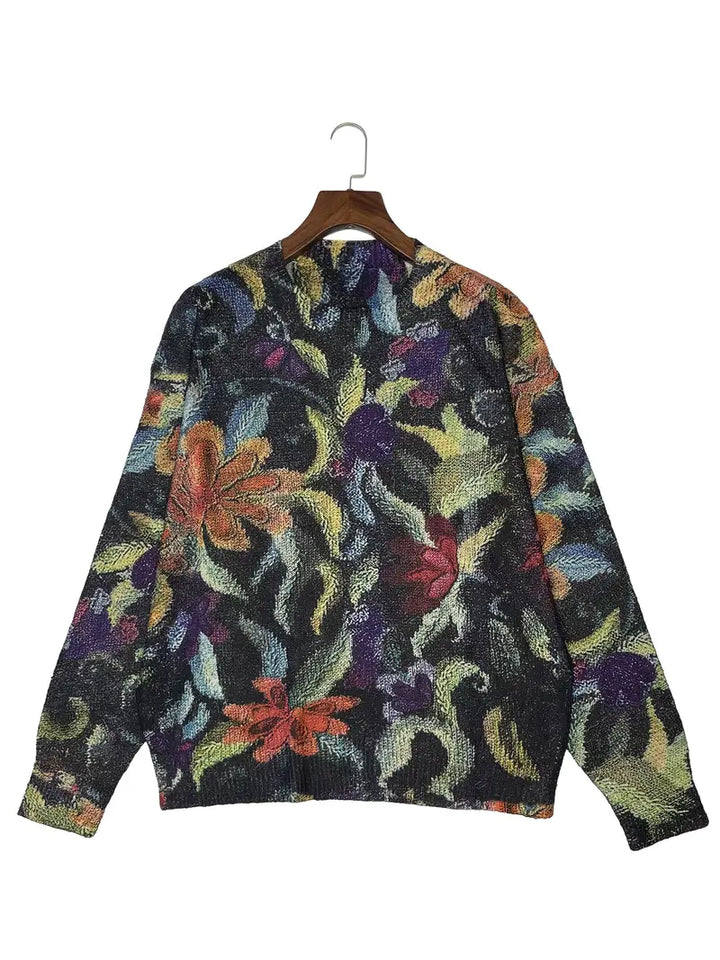 Eleanor™ | Trendy Floral Sweater