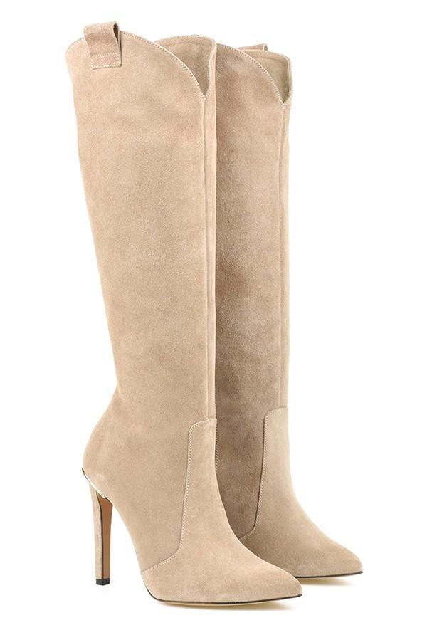 Martina - Chic Stiletto Knee-High Boots