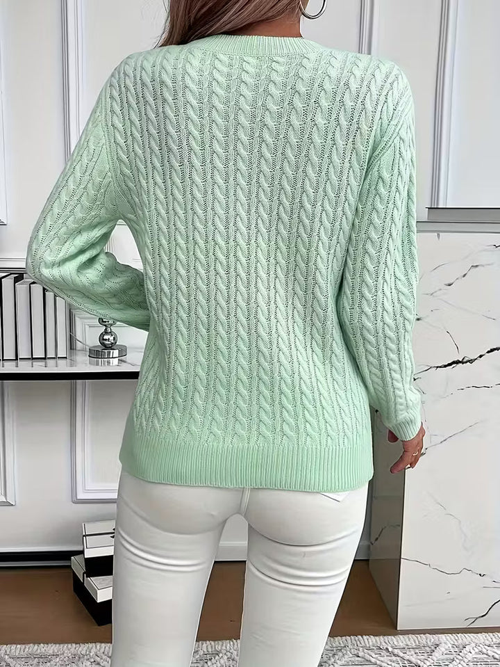 Eleanor™ | Aria Soft Knit Sweater