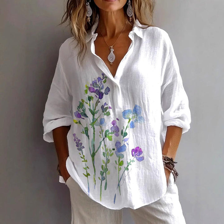 Weekend Elegant Blouse - Loose Fit
