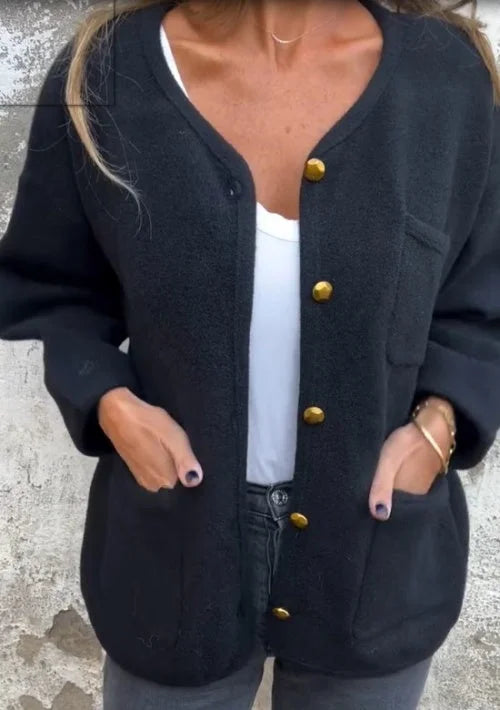 Laira - Buttoned Relaxed Jacket