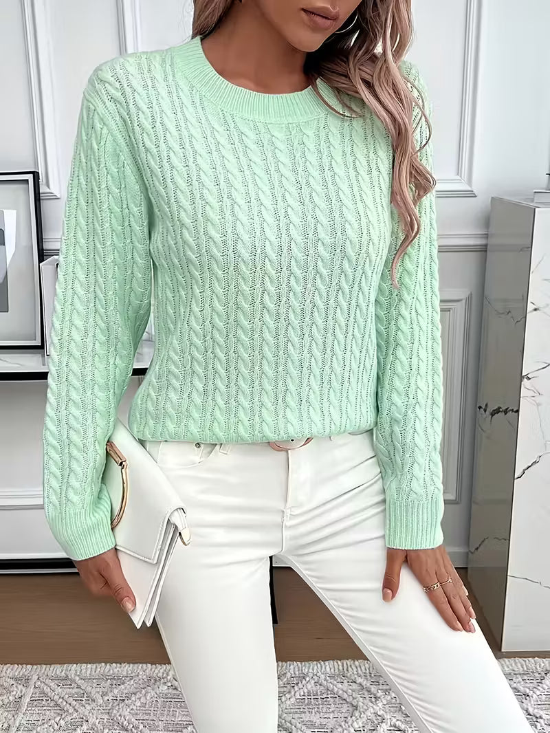Eleanor™ | Aria Soft Knit Sweater