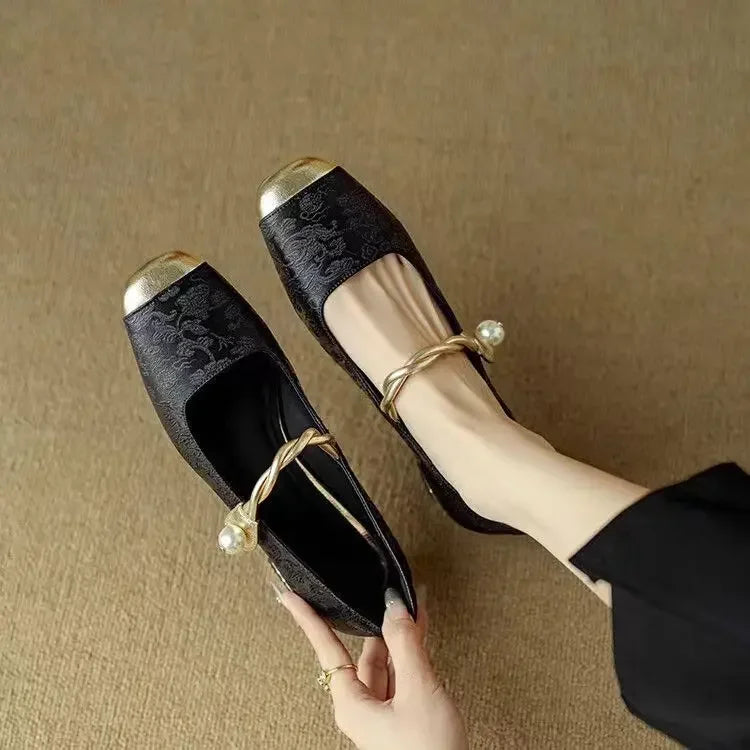 Mestelle™| Leather Mary Janes