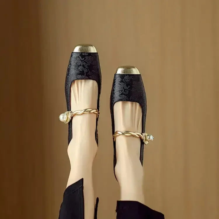 Mestelle™| Leather Mary Janes