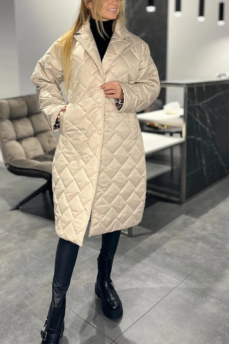 Kendall™ | Quilted Mid Coat