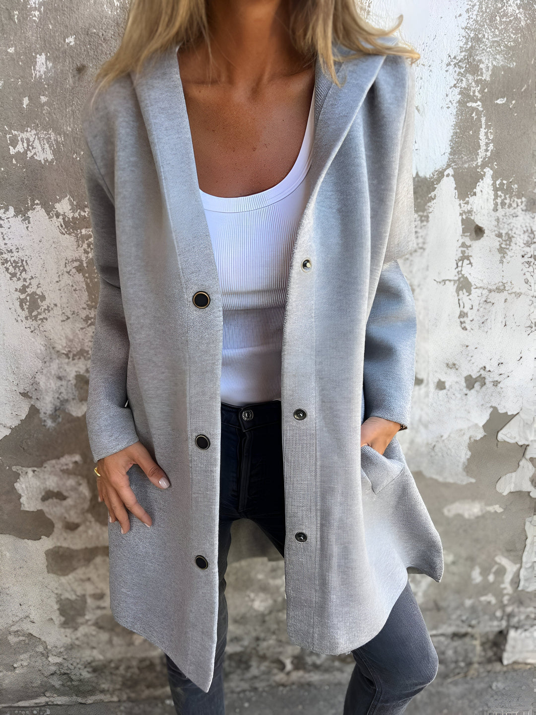 Lyria - Hooded Casual Coat
