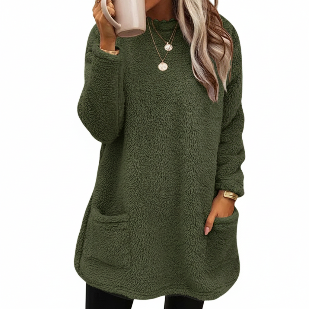 Eleanor™ | Cozy Sherpa Fleece Pullover